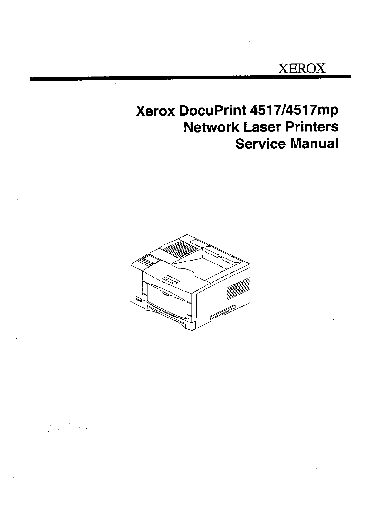 Xerox DocuPrint 4517 4517mp Service Manual-1